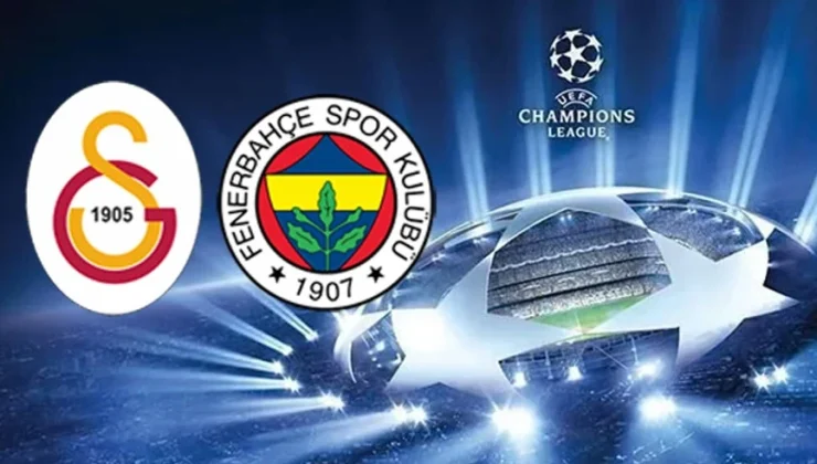 Fenerbahçe ve Galatasaray’ın Şampiyonlar Ligi fikstürü belli oldu