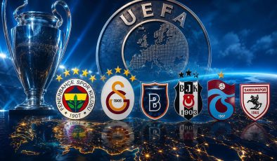 UEFA kulüp sıralaması güncellendi! İşte zirvedeki Türk takımı