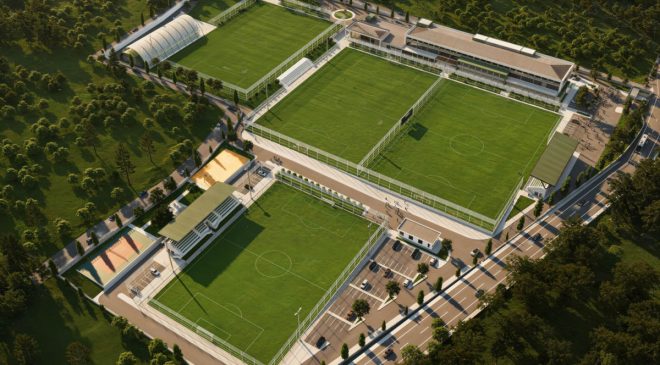 Kocaelispor’un yeni yuvası adım adım tamamlanıyor
