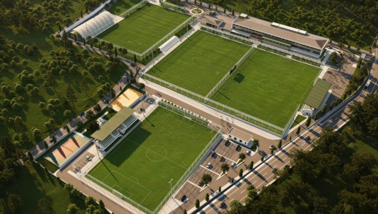Kocaelispor’un yeni yuvası adım adım tamamlanıyor