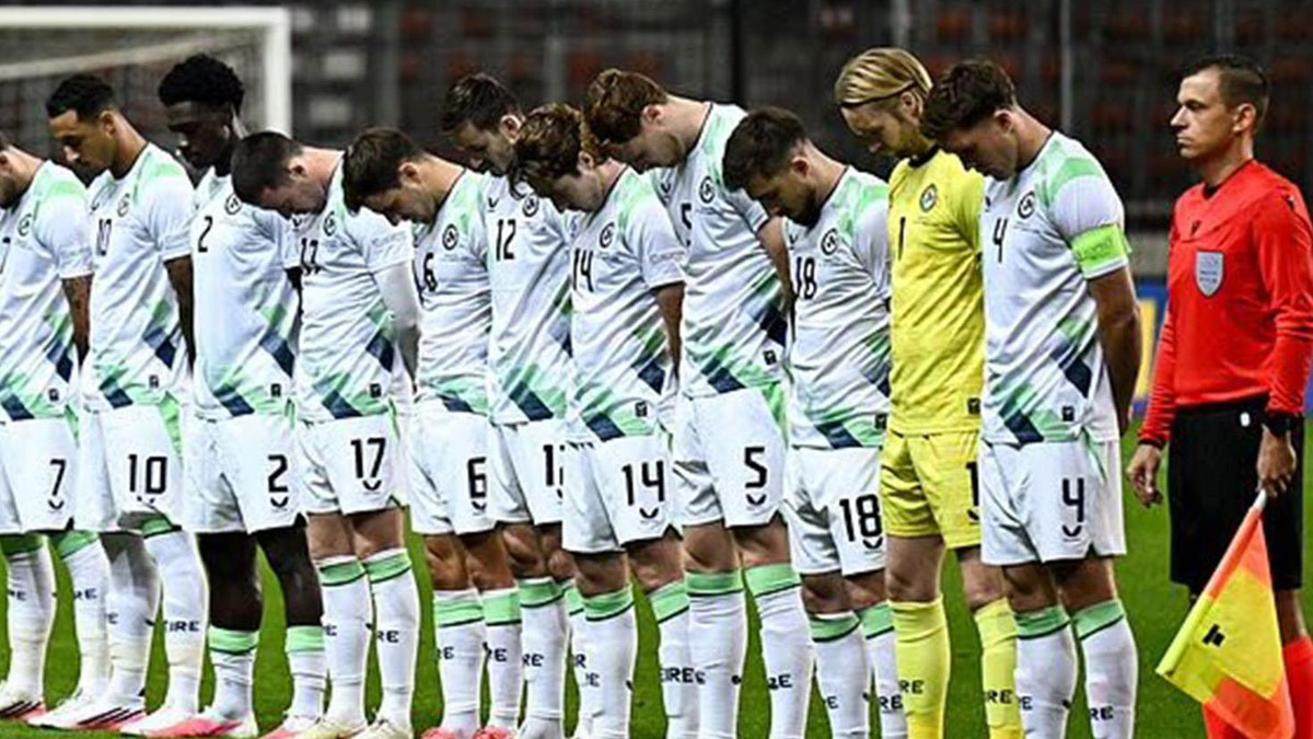 İrlandalı futbolculardan İsrail maçında protesto