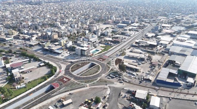 MERSİN BÜYÜKŞEHİR ‘HAL KATLI KAVŞAĞI’ İLE TAM NOT ALMAYA DEVAM EDİYOR