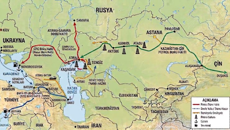 Kazak petrolünde yeni rota: Hazar-Azerbaycan-Türkiye seçeneği