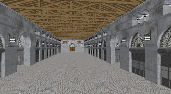 MERSİN BÜYÜKŞEHİR  ‘KASAPLAR ÇARŞISI’NI TARİHİ DOKUSUYLA GELECEĞE TAŞIYOR