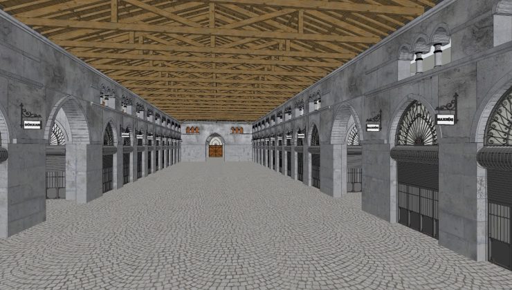 MERSİN BÜYÜKŞEHİR  ‘KASAPLAR ÇARŞISI’NI TARİHİ DOKUSUYLA GELECEĞE TAŞIYOR