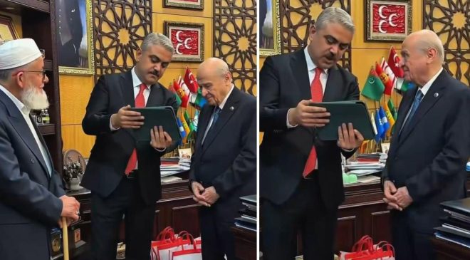 Bahçeli’nin duygusal anları! Sesini duyunca dayanamadı: Mahvettin bizi