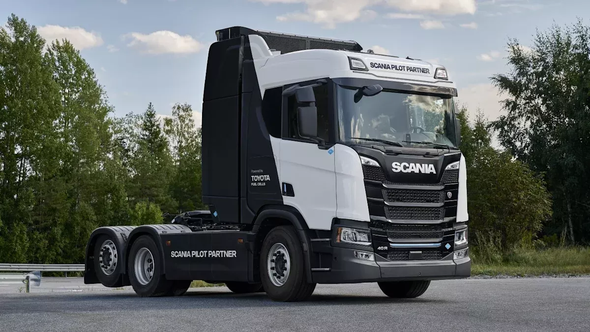 Toyota ve Scania hidrojen yakıt hücreli kamyonları birlikte test edecek