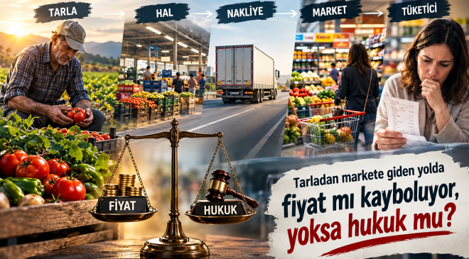 TARLADAN MARKETE GİDEN YOLDA NE KAYBOLUYOR?