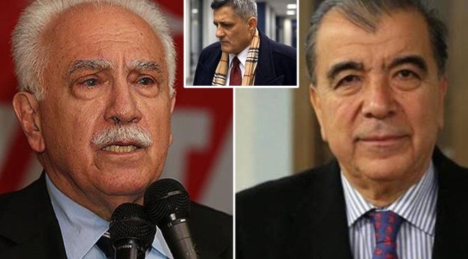 Vatan Partisi Genel Başkanı Doğu Perinçek, Kaşif Kozinoğlu soruşturmasında ifade verdi