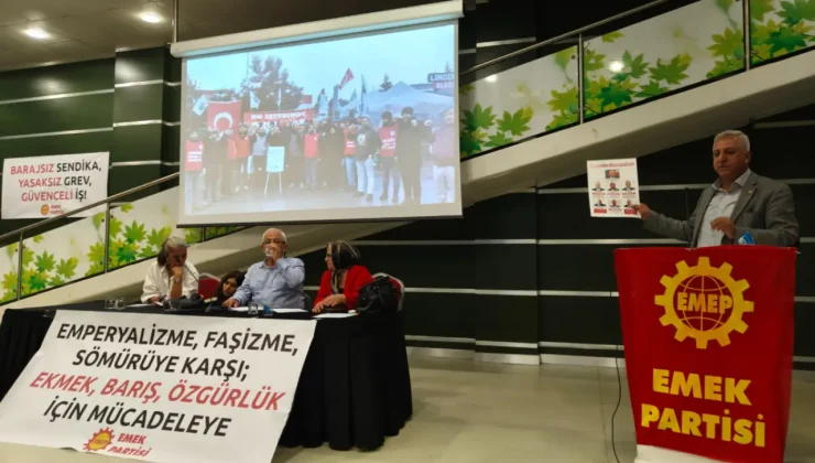 EMEP Genel Başkanı Aslan: ‘Bu düzen çürüdü, değiştirmek için birleşmeliyiz’