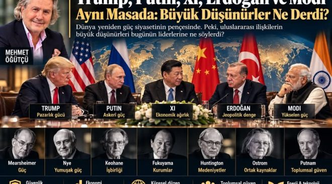 TRUMP, PUTİN, Xİ, ERDOĞAN VE MODİ AYNI MASADA: BÜYÜK DÜŞÜNÜRLER NE DERDİ?