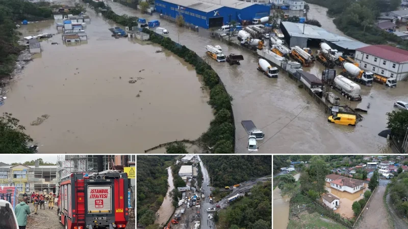 İçişleri Bakanı Çiftçi: Sel felaketinde İstanbul’da 5, Kocaeli’de 1 kişi kayı