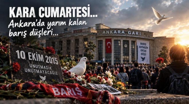 KARA CUMARTESİ… ANKARA’DA YARIM KALAN BARIŞ DÜŞLERİ